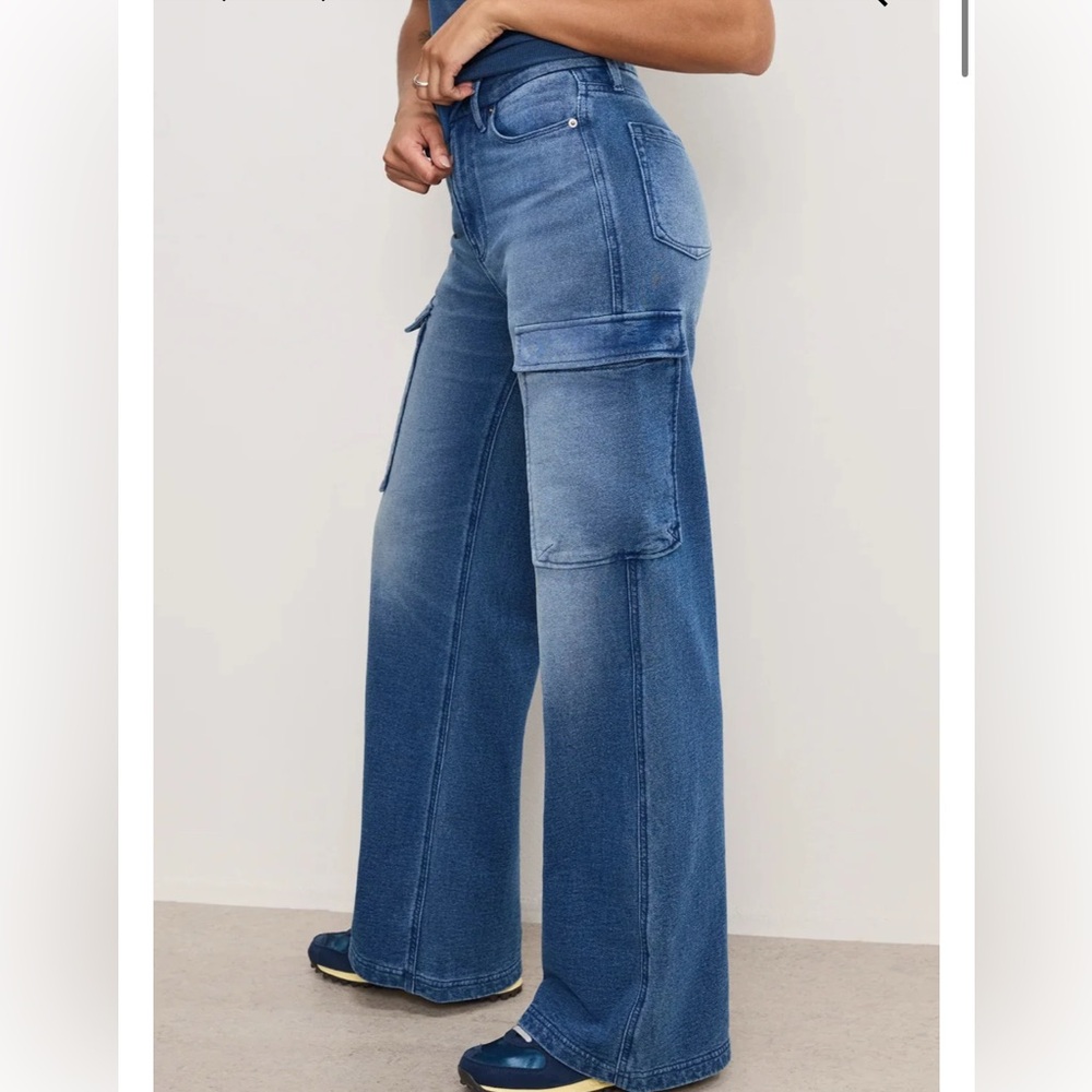 Good American “The Jeanius” Indigo Jeans